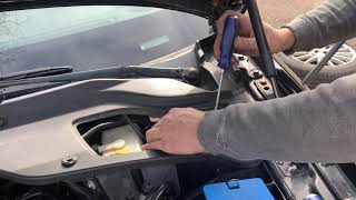 Jaguar Xj8 2006 reservoir cleaning