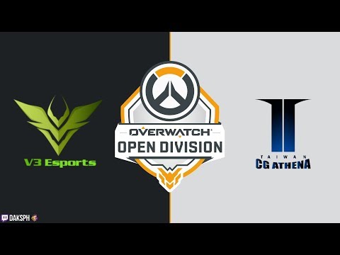 V3 DiabloDeathTouch vs. CG Athena [Overwatch Open Division Season 2 2020 Pacific]