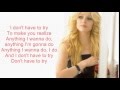 I Don't Have To Try - Avril Lavigne (Karaoke ...