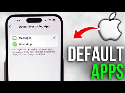 How To Change & Manage Default Apps on iPhone