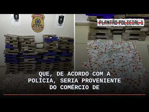 Madrugada em Xexéu: PF e BOPE apreendem 200 kg de maconha e mais de mil invólucros de cocaína;