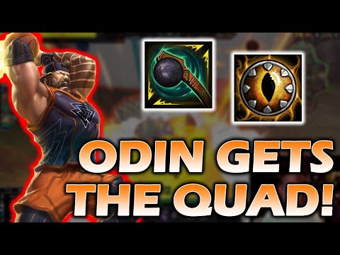 New ODIN BUILD for Smite SEASON 8 that Destroys