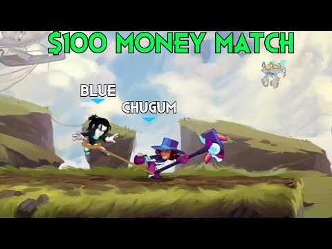 AyoBlue vs Chugum - $100 Money Match - 2022 - Handicapped - NA - Brawlhalla Show Match #243