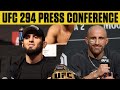 UFC 294 Pre-Fight Press Conference | ESPN MMA