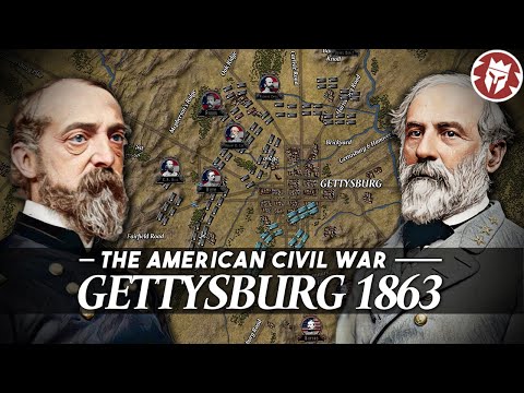 Battle of Gettysburg 1863 - American Civil War DOCUMENTARY