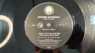 Byron Stingily – Sing A Song (Dancefloor Glory Dub) - Peppermint Jam – 0064120JAM (1997)