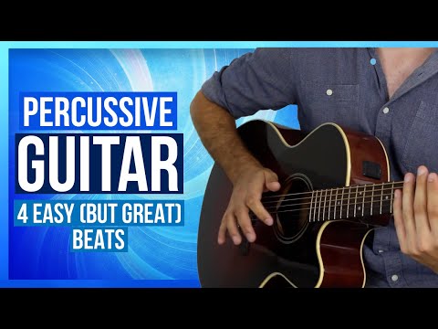 Strum & Drum - 4 Basic Acoustic Beats for Percussive Guitar