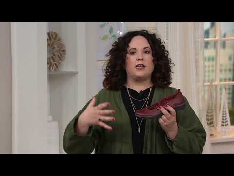 Earth Origins Leather Bungee Lace Slip-ons - London on QVC