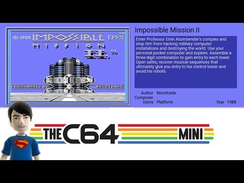 The C64 MINI Games - Impossible Mission 2