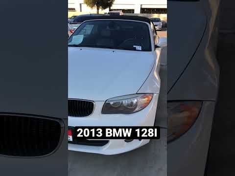 2013 BMW 128I convertible.