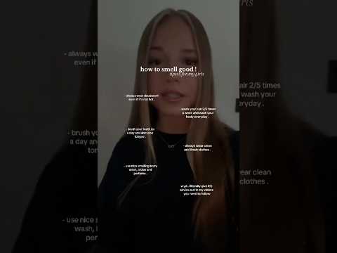 how to smell good #shorts #fypシ