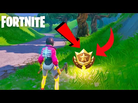 WEEK 1 SEASON 9 SECRET BATTLE STAR LOCATION! - Find the Secret Battle Star in Loading Screen 1