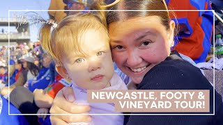 Newcastle, Footy & Vineyard Tour | Episode 56