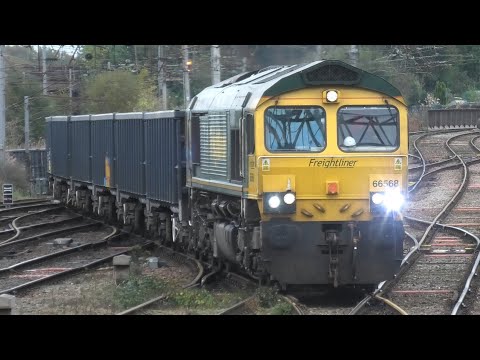 Fantastic Morning at Carlisle Station Freight/passenger/rail Treatment Trains 14th October 25 WCML