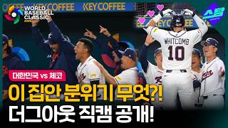 [2026 WBC] 이 집안 분위기 무엇?! 체코전 더그아웃 직캠