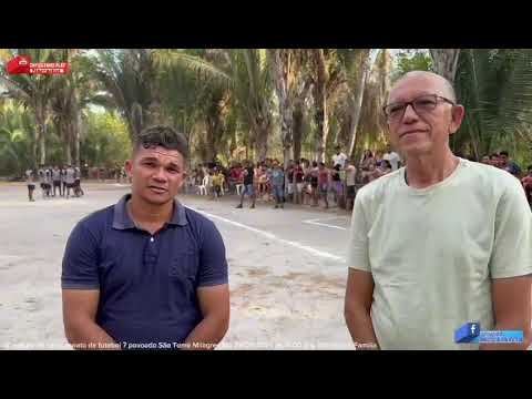 Abertura do campeonato futebol 7 do povoado: São Tomé Milagres -Ma 28/09/2025 as 16:00 hrs