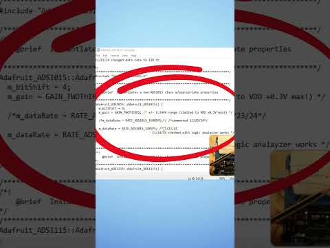 Arduino to ADC ADS1015 wiring part 7A