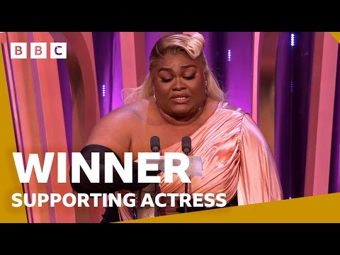 Da'vine Joy Randolph wins Supporting Actress 🌟 | BAFTA Film Awards 2024 - BBC