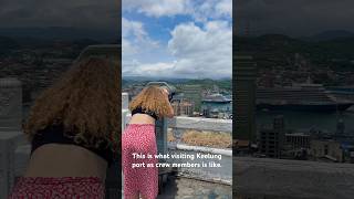 Spend a few days exploring the city and area. #keelung #taiwan #seafarer #cruisecrew #seafarervlog