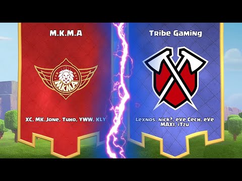 Tribe gaming Vs M.K.M.A clash of clans tournament 2020