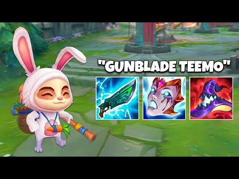 MY NEW FAVOURITE TEEMO ITEM (GUNBLADE)