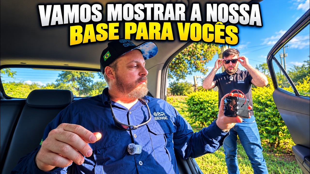Chegamos em Mogi Mirim e vamos apresentar a estrutura da BRSense