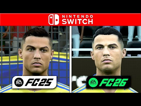 FC 25 vs FC 26 | Nintendo Switch Comparison