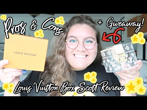 LOUIS VUITTON BOX SCOTT | Review + LV GIVEAWAY!