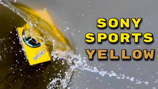 That unmistakeable Sony Sports Yellow