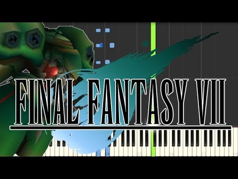 Final Fantasy VII - Secret of the Deep Sea - Piano (Synthesia) Video