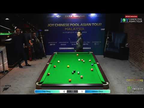Tian Feng VS Johann Chua - 3rd Place Match - 2019 Joy Chinese Pool Asian Tour Malaysia