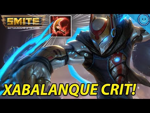 BIG CRIT XBALANQUE! | SMITE New Xbalanque Skin Gameplay and Build! (TITANIUM TRACKER - Update 5.16)