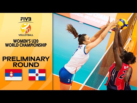 SRB vs. DOM - Full Match | Women's U20 Volleyball World Champs 2021