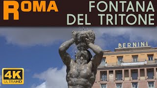 ROMA - La Fontana del Tritone di Gian Lorenzo Bernini