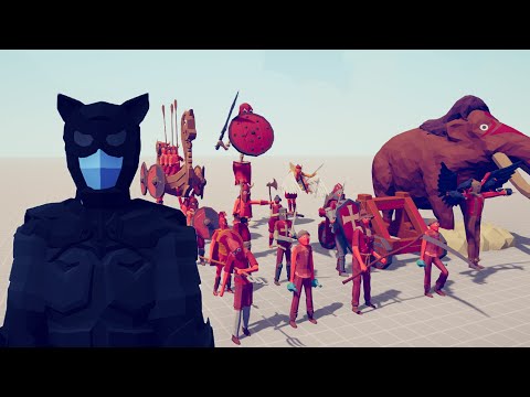 BATMAN vs EVERY FACTION - Totally Accurate Battle Simulator TABS