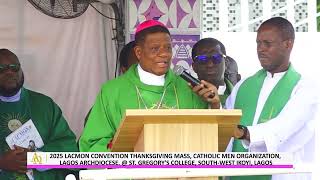 2025 LACMON CONVENTION THANKSGIVING MASS, CATHOLIC MEN ORGANIZATION, LAGOS ARCHDIOCESE