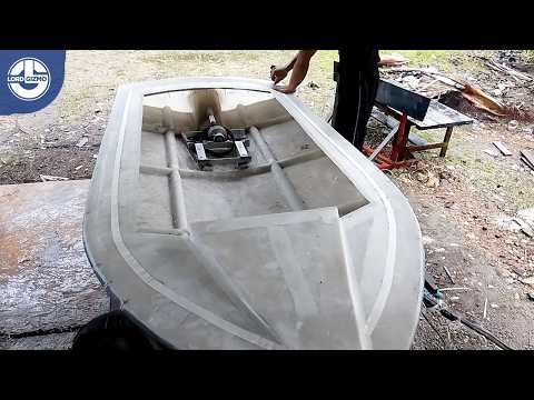 Man Builds a WATER JET Boat from Fiberglass | Full DIY Build and Test!