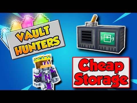 Cheap Easy Storage System 📦 Vault Hunters Tips and Tricks
