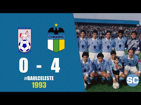 Goleada de O'Higgins sobre Deportes Melipilla en 1993