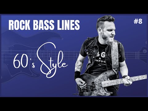 Rock Bass Line 8 - 60's Rock Style