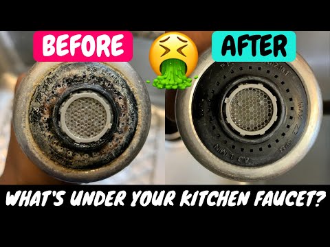 How To Clean Faucet Head Fast|| Remove Hard Water Deposits/Stains/Lime Build Up|| Natural Method.