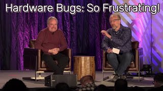 Torvalds Speaks: Hardware bugs can be incredibly frustrating.