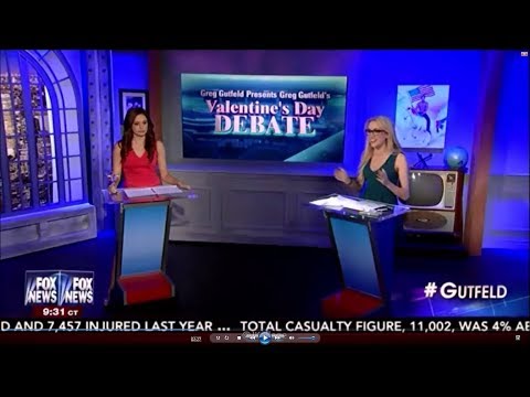 02-14-16 Kat Timpf on The Greg Gutfeld Show - Millennials Valentine's Day Debate