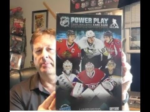 NHL Power Play Team-Building Card Game