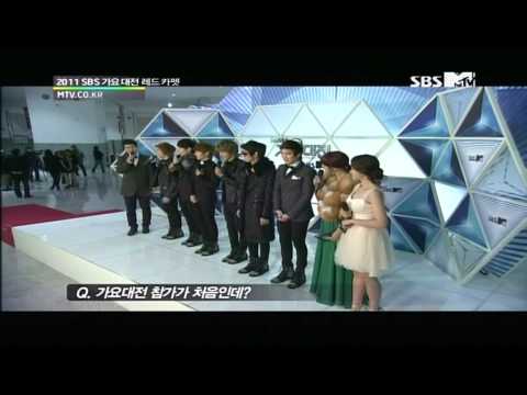 2011 가요대전( GayoDaejun) 레드카펫 RedCarPet - 보이프렌드 Boyfriend