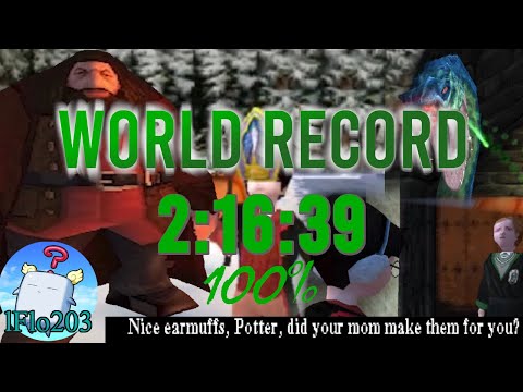 Harry Potter and the Chamber of Secrets [PS1] 100% Speedrun Former World Record - 2:19:04