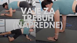 Vaje za trebušne mišice (napredne)