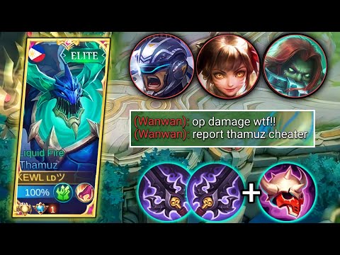 THAMUZ IS THE BEST COUNTER AGAINST THESE 3 ANNOYING META HEROES | THAMUZ BEST BUILD 2022