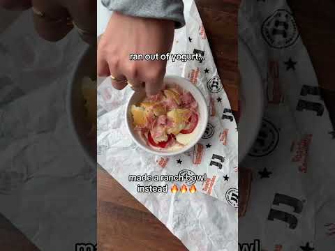 lunch hack: DIY RANCH BOWL