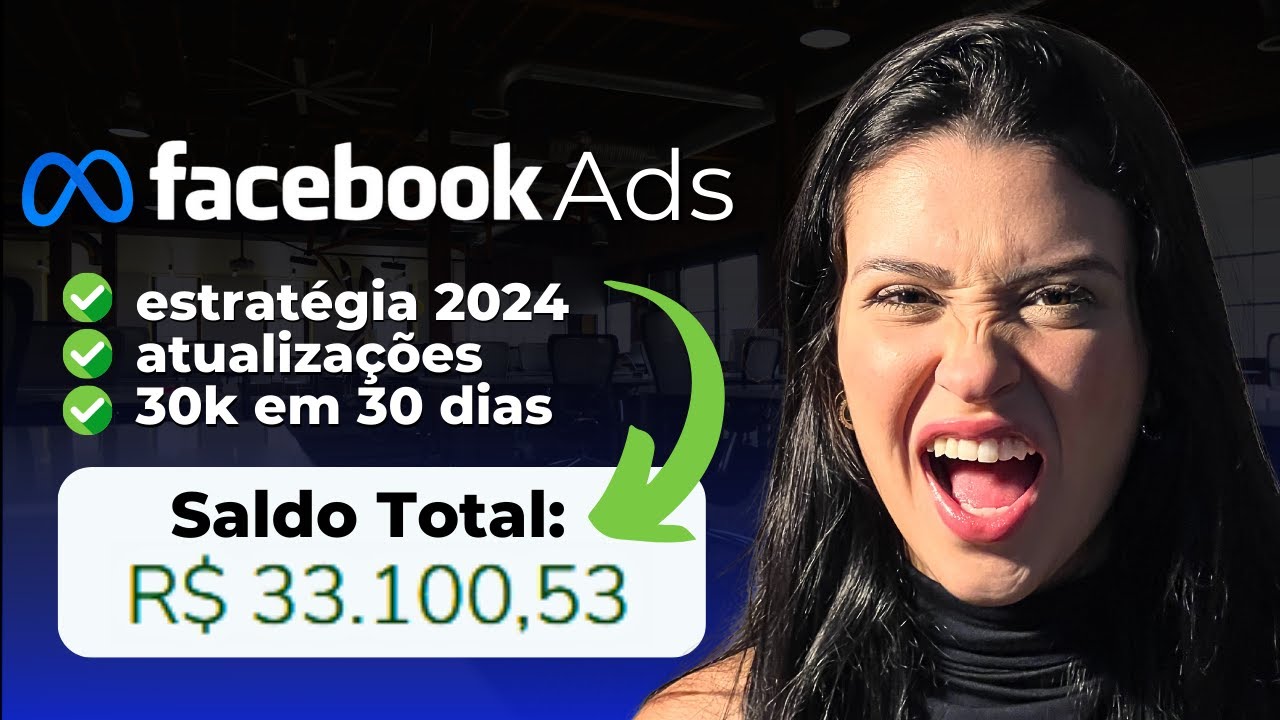 Como fiz 33 MIL em 30 DIAS com as ATUALIZAÇÕES do FACEBOOK ADS em 2024